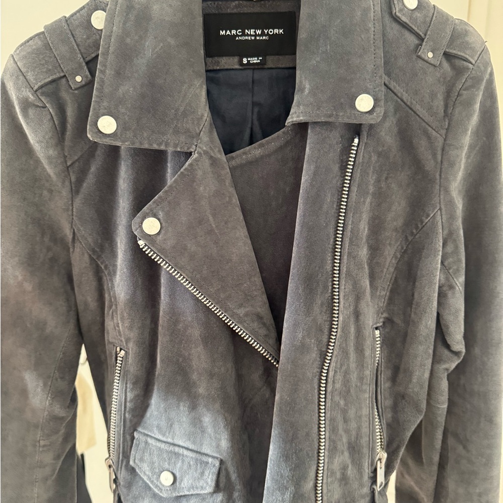 Marc New York Black Leather Jacket